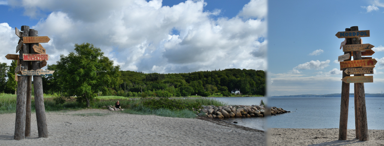 Wegweiser in Wassersleben