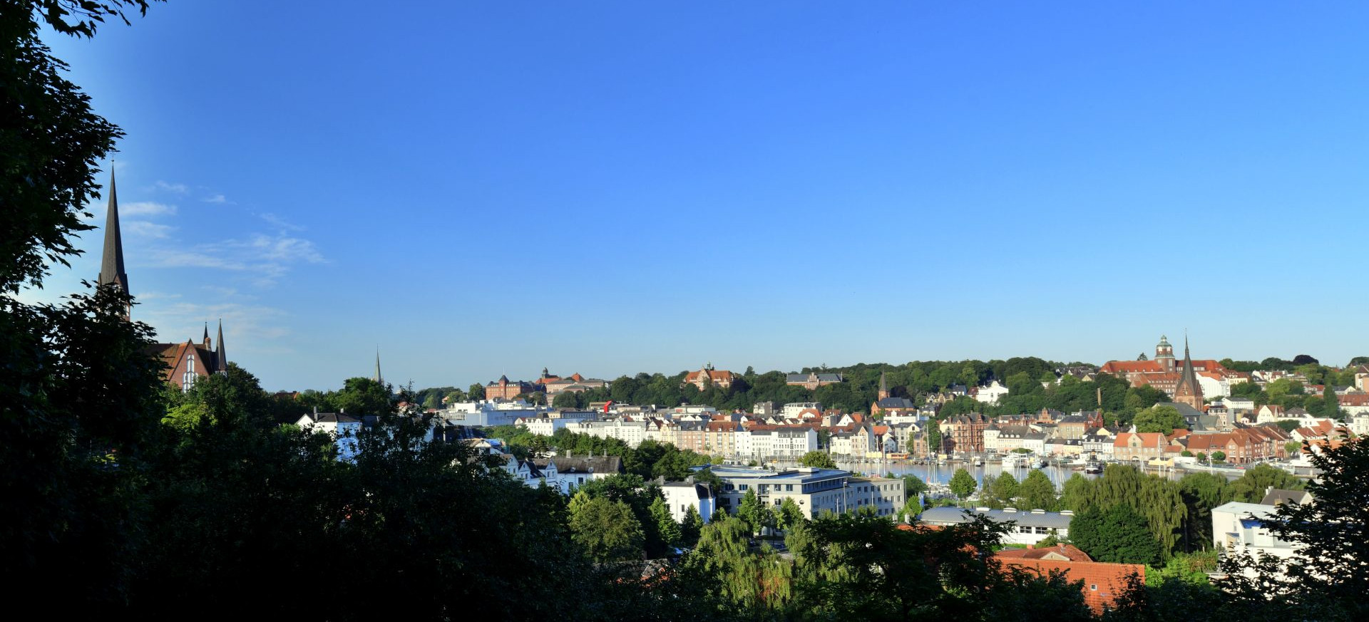 Aussicht auf Flensburg